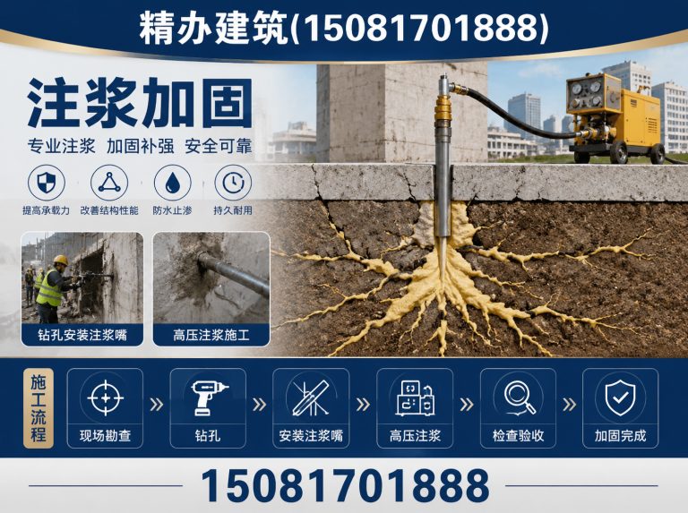 邯郸经济技术开发区地基注浆加固展示图