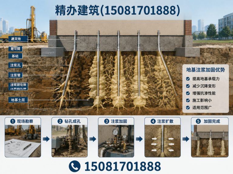 邯郸经济技术开发区邯郸注浆施工展示图