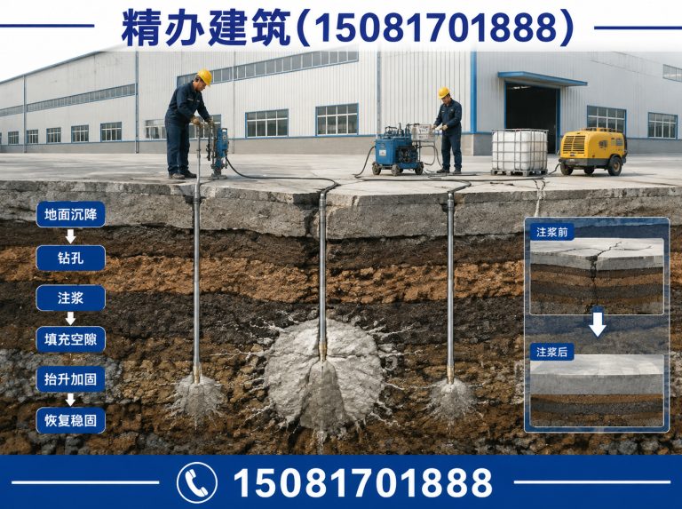 邯郸经济技术开发区路基沉降注浆加固展示图