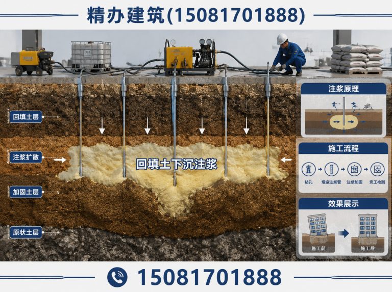邯郸经济技术开发区注浆加固展示图